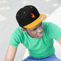 Flame Only - Unisex Flat Bill Hat