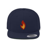 Flame Only - Unisex Flat Bill Hat