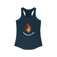 Flame Logo - Women's Ideal Racerback Tank