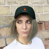 Flame with Text - Unisex Twill Hat