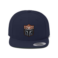 MANDO-FL Unisex Flat Bill Hat