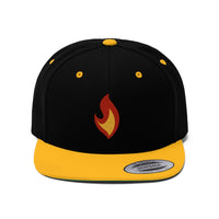 Flame Only - Unisex Flat Bill Hat