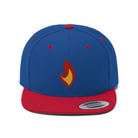 Flame Only - Unisex Flat Bill Hat