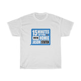 15 MINUTES OF FIRE(BLUE) - Unisex Heavy Cotton Tee