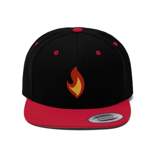 Flame Only - Unisex Flat Bill Hat