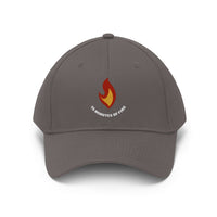 Flame with Text - Unisex Twill Hat