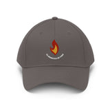 Flame with Text - Unisex Twill Hat