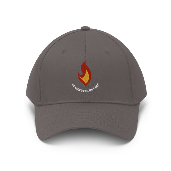 Flame with Text - Unisex Twill Hat