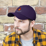 Flame with Text - Unisex Twill Hat