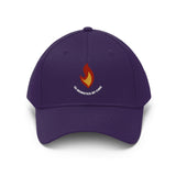 Flame with Text - Unisex Twill Hat