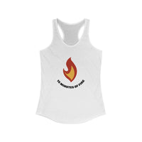 Flame Logo - Women's Ideal Racerback Tank